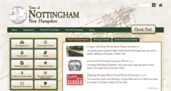 Desktop Screenshot of nottingham-nh.gov